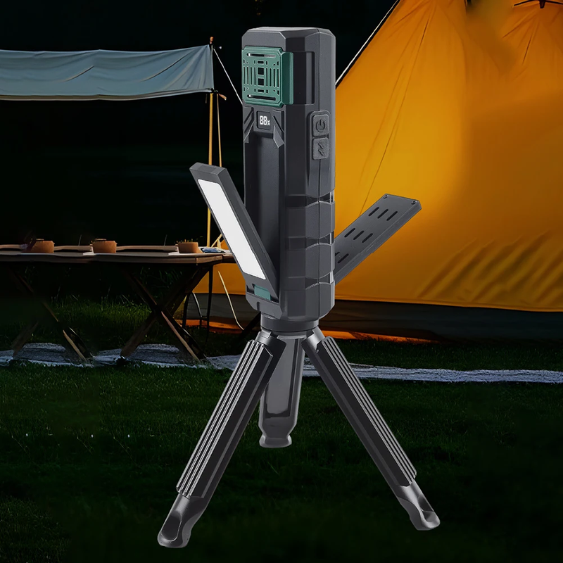 LED Mosquito Repeller Lamp Type-C USB Rechargeable Folding Camping Light Multifu