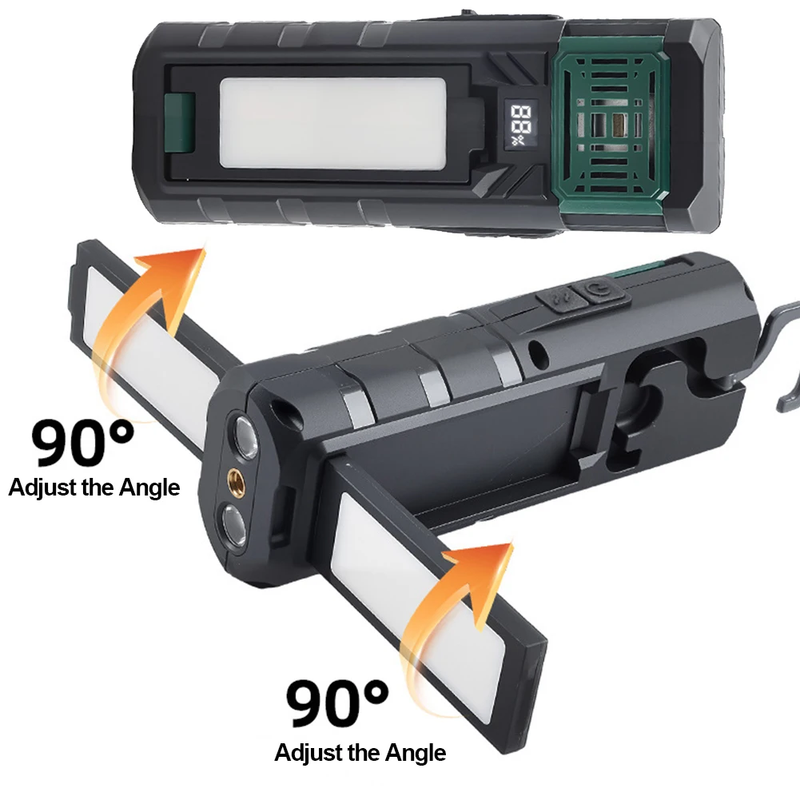 LED Mosquito Repeller Lamp Type-C USB Rechargeable Folding Camping Light Multifu