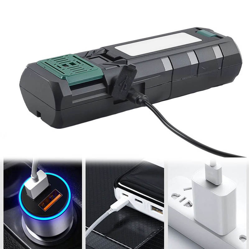 LED Mosquito Repeller Lamp Type-C USB Rechargeable Folding Camping Light Multifu