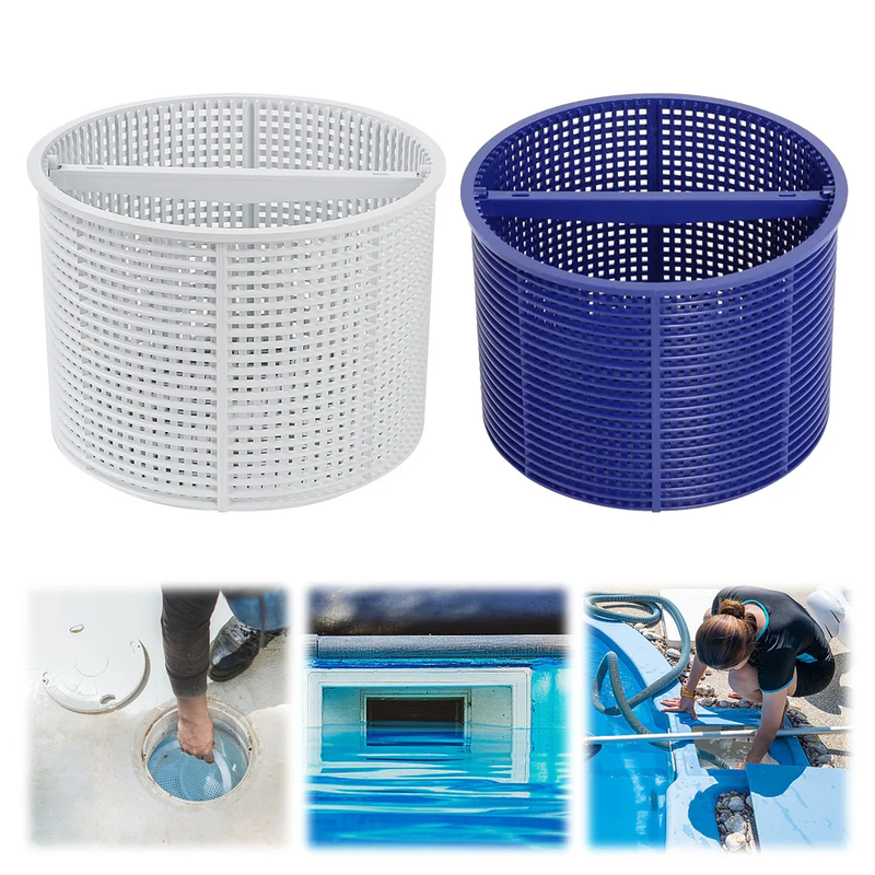 Skimmer Filter Basket for Inground Pool Swimming Pool Skimmer Basket Replacement