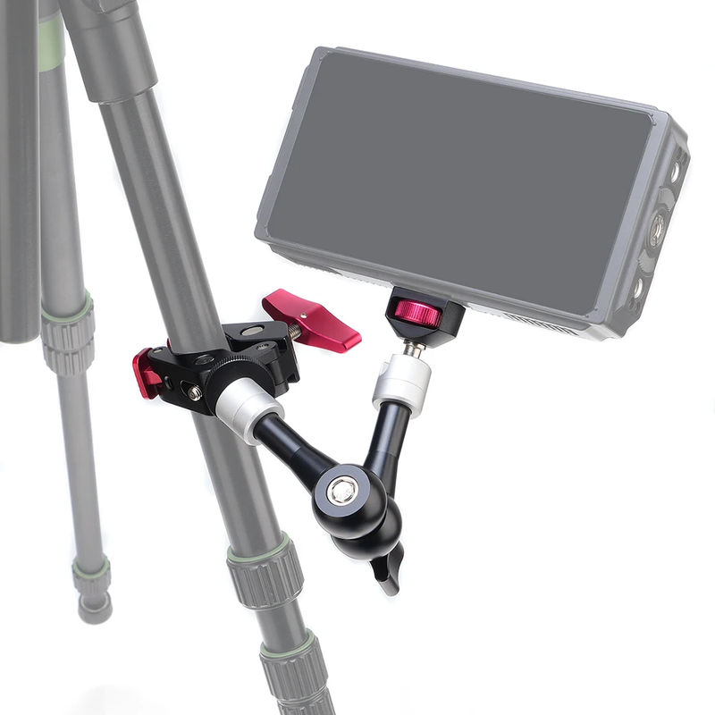 Magic Arm Clamp 1/4'' and 3/8'' Thread and 7/11'' Adjustable Friction Power Articul