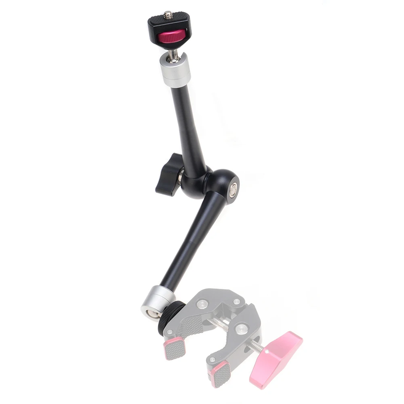 Magic Arm Clamp 1/4'' and 3/8'' Thread and 7/11'' Adjustable Friction Power Articul