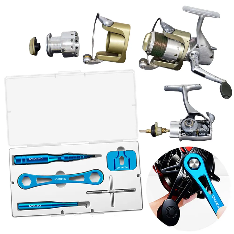 Fishing Reel Unload Maintenance Tool Kit Fishing Reel Removal Tool Fishing Reel