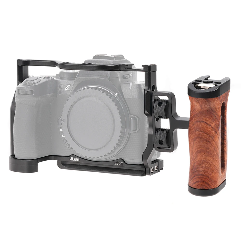 Camera Cage Aluminum Alloy Video Cage for Nikon Z50II Mirrorless Camera with Col
