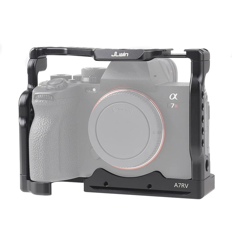 Camera Cage for Sony A7RV Aluminum Alloy Cage A7R5 to Mount Tripod Monitor Photo
