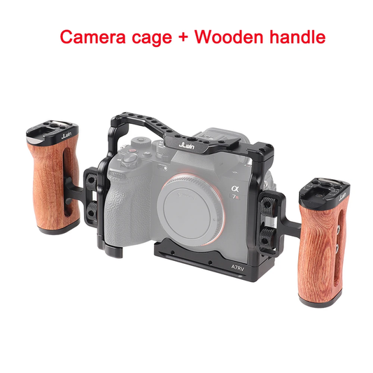 Camera Cage for Sony A7RV Aluminum Alloy Cage A7R5 to Mount Tripod Monitor Photo