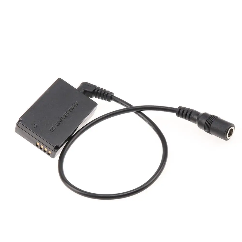 LP-E12 Dummy Battery Adapter DC Coupler 5.5*2.1Mm Cable for Canon EOS M M2 M10 M