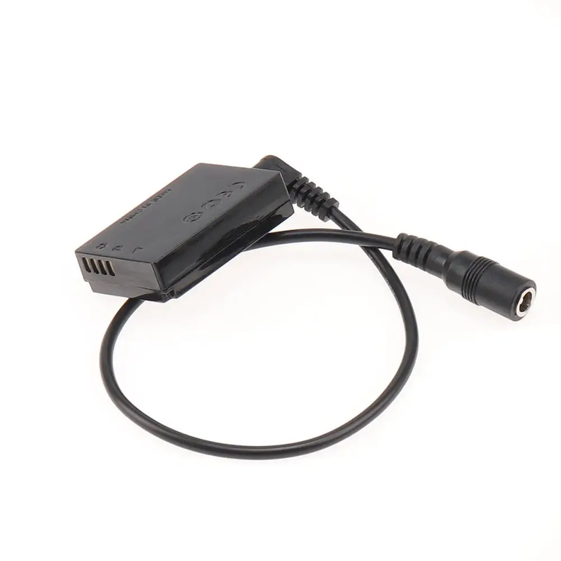 LP-E12 Dummy Battery Adapter DC Coupler 5.5*2.1Mm Cable for Canon EOS M M2 M10 M