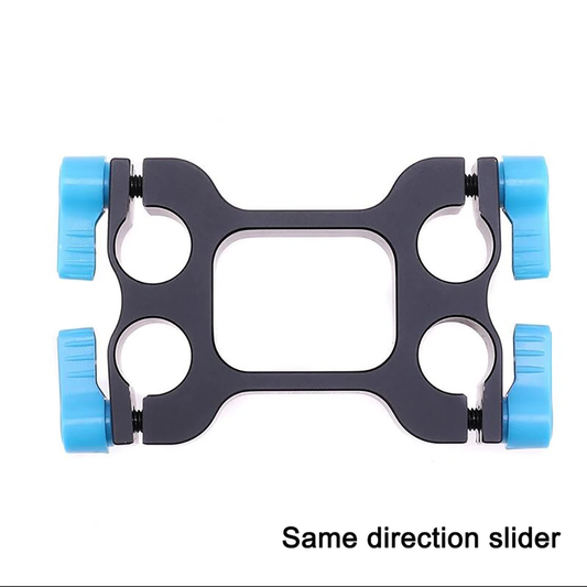 DP3000 Offset Riser Rail Block Rod Clamp for 4Pcs 15Mm Rod DSLR Rig System