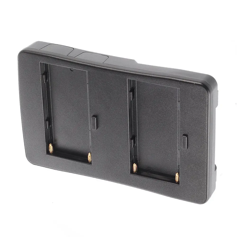 NP-F Battery External to V-Mount Adapter Plate Converter for 2 Sony NP-F970 NP-F