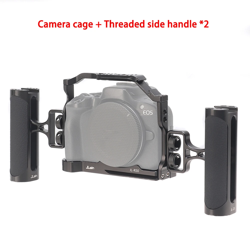 FOTGA R50 Cage for Canon R50 Camera with Quick Release Plate for Arca-Swiss Dual