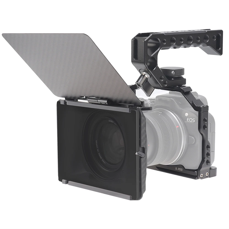 FOTGA R50 Cage for Canon R50 Camera with Quick Release Plate for Arca-Swiss Dual