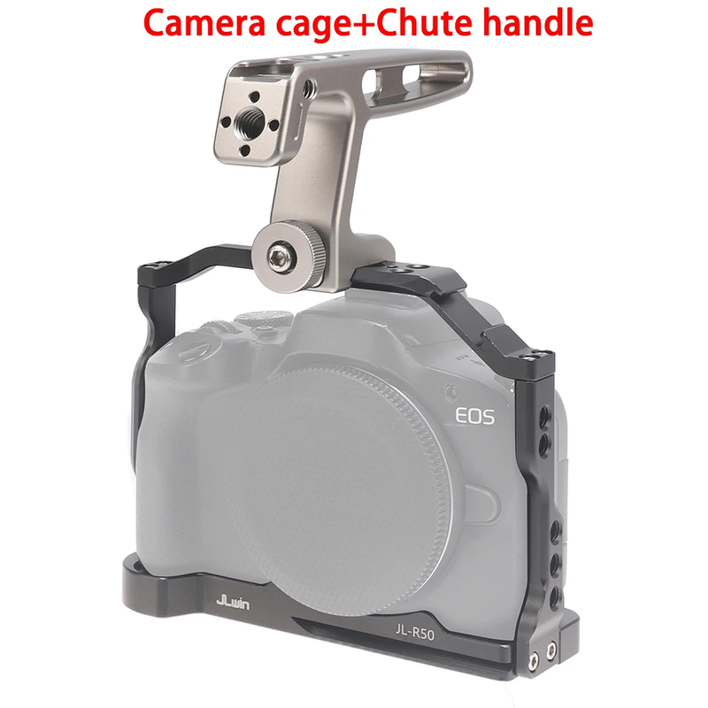 FOTGA R50 Cage for Canon R50 Camera with Quick Release Plate for Arca-Swiss Dual