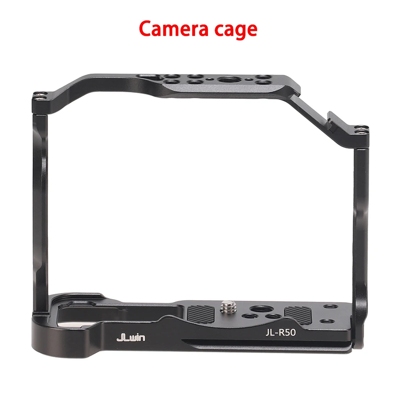 FOTGA R50 Cage for Canon R50 Camera with Quick Release Plate for Arca-Swiss Dual