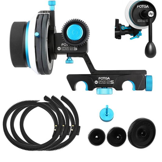 DP500IIS QR A/B Hard Stop Follow Focus+3 Gear +3 Belt +1 Crank Handle DSLR Kits
