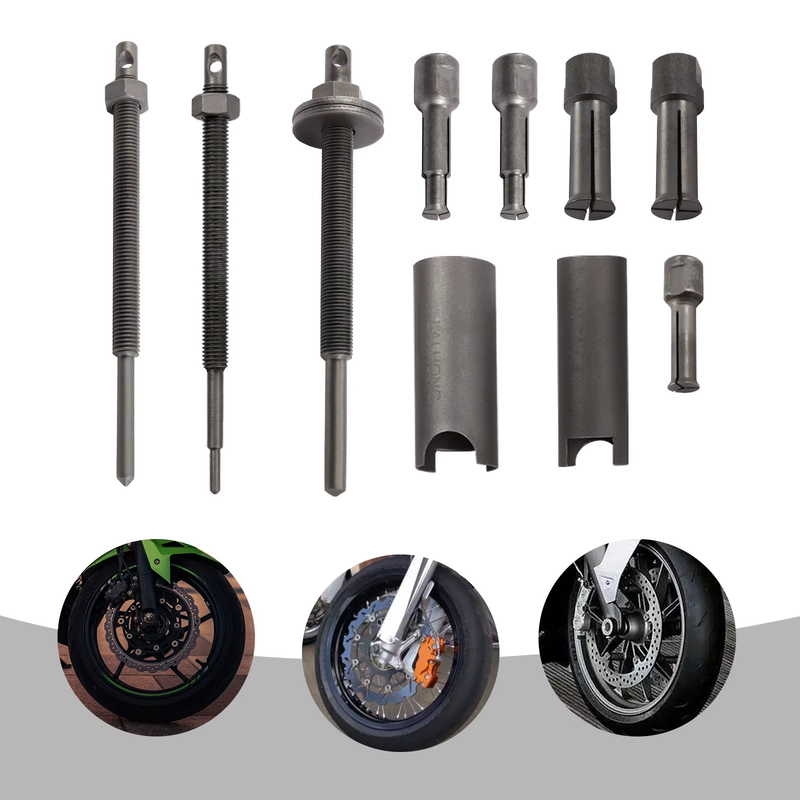 8PCS Motorcycle Bearing Pullers 9-30Mm Motorcycle Internal Bearing Removal Tool