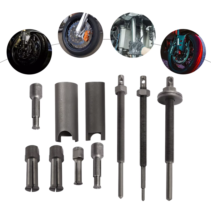 8PCS Motorcycle Bearing Pullers 9-30Mm Motorcycle Internal Bearing Removal Tool