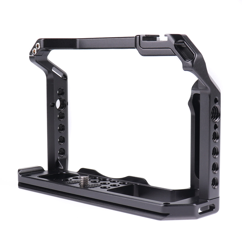 Camera Cage Aluminum DSLR Camera Cage Kit Support for Fuji XT4 Photography Camer