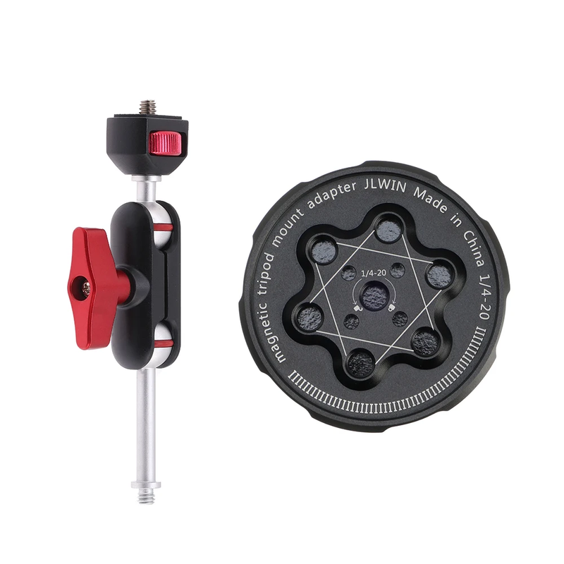 Magnetic Antenna Base 360 Degree Adjustable Metal Shell Radio Antenna Mount for