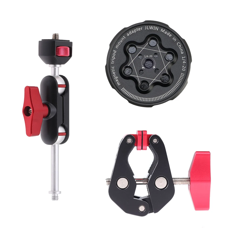 Magnetic Antenna Base 360 Degree Adjustable Metal Shell Radio Antenna Mount for