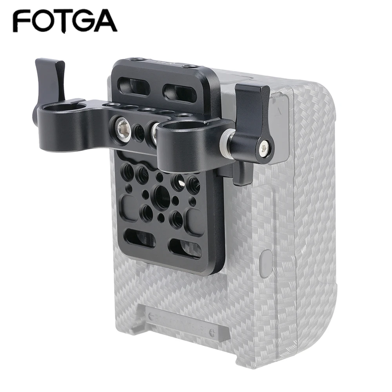 V-Mount Battery Plate V Lock Battery Mounting Plate with 1/4''-20&3/8''-16 Threade