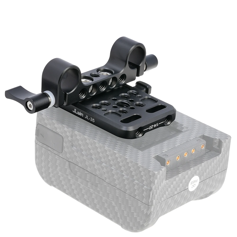 V-Mount Battery Plate V Lock Battery Mounting Plate with 1/4''-20&3/8''-16 Threade