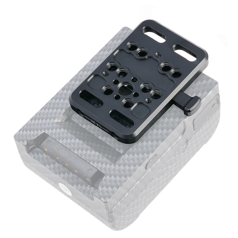 V-Mount Battery Plate V Lock Battery Mounting Plate with 1/4''-20&3/8''-16 Threade