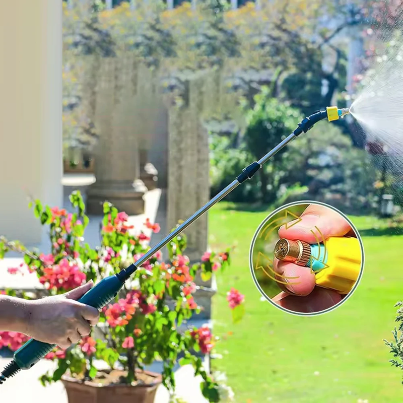 Electric Sprayer Telescopic Wand Rechargeable Garden Sprayer Wand Electric Water