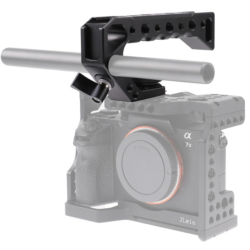 SLR Multifunction Camera Sliding Chute Cold Shoe Cage Handle Extension for Sony