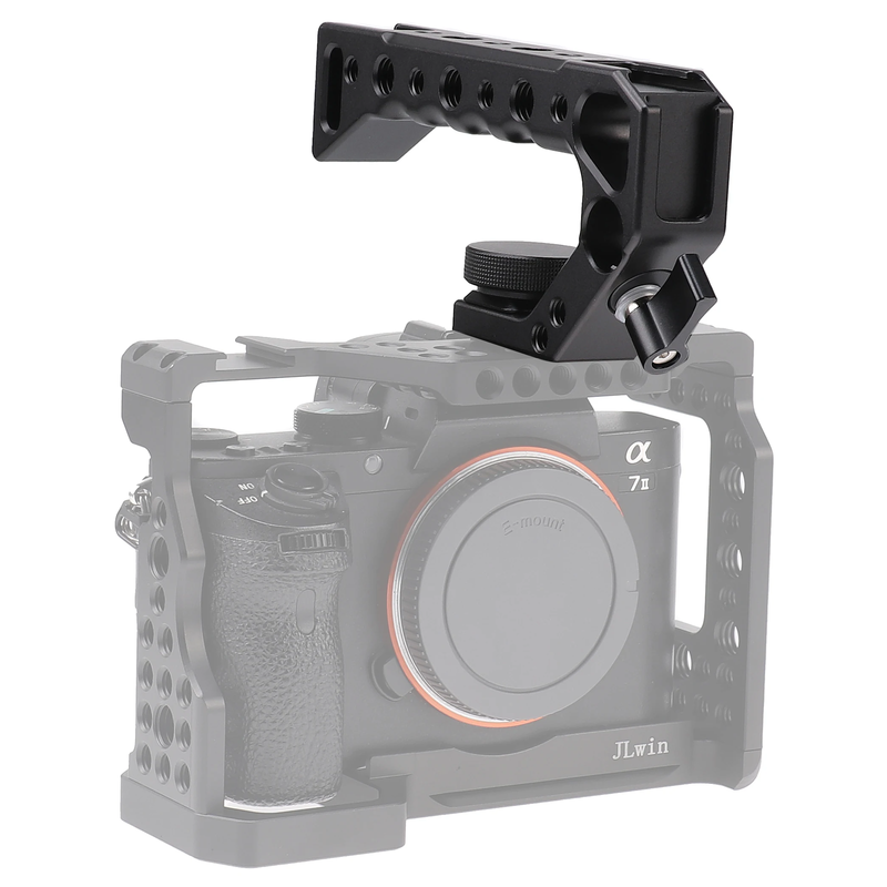 SLR Multifunction Camera Sliding Chute Cold Shoe Cage Handle Extension for Sony