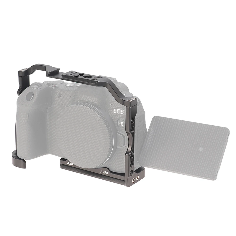 Camera Cage for Canon EOS R8 for EOS RP Portable Aluminum Alloy Cage ARRI 3/8''1/