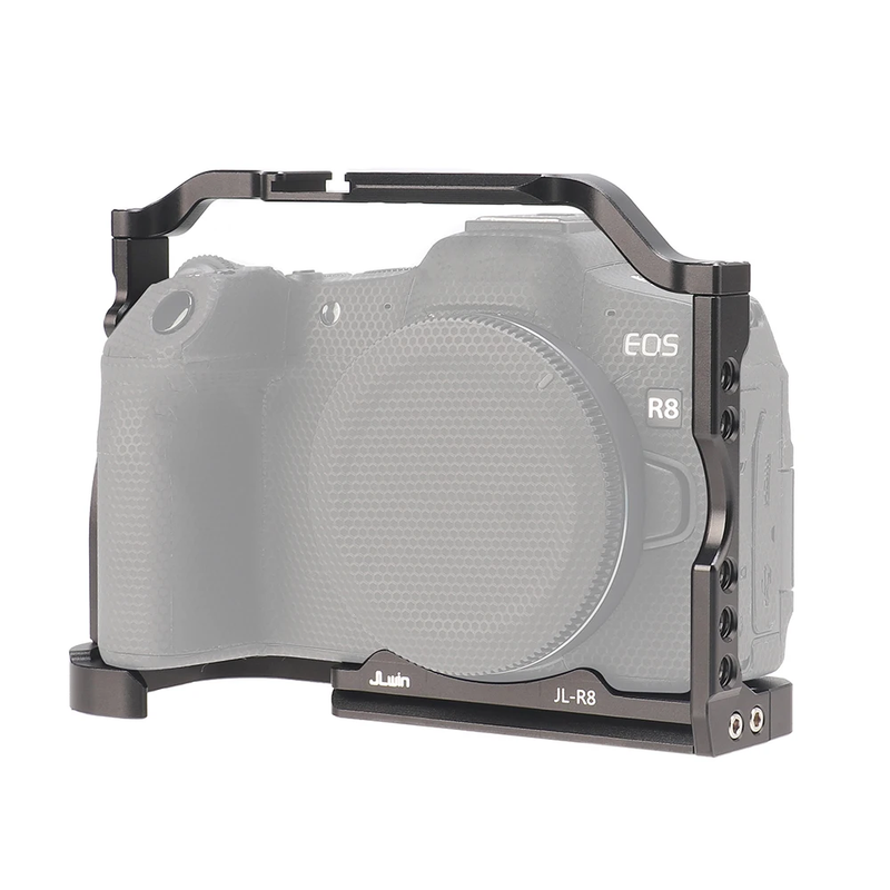 Camera Cage for Canon EOS R8 for EOS RP Portable Aluminum Alloy Cage ARRI 3/8''1/