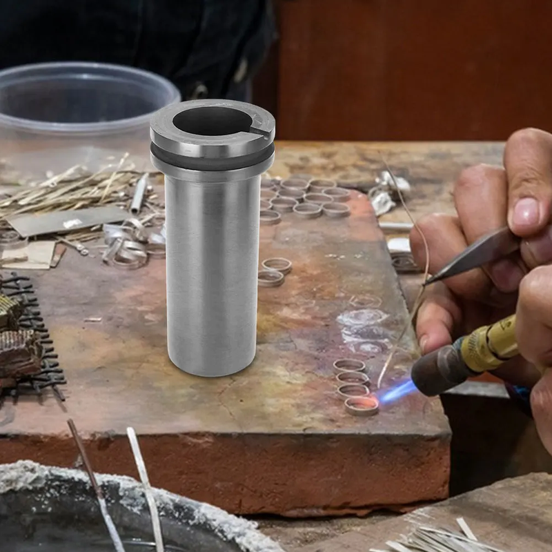 Graphite Crucibles for Metal Melting Casting Tool 1KG 2KG 3KG High-Temperature R