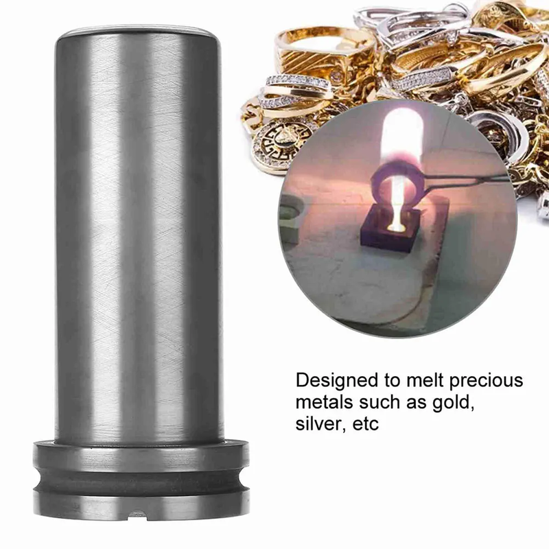 Graphite Crucibles for Metal Melting Casting Tool 1KG 2KG 3KG High-Temperature R