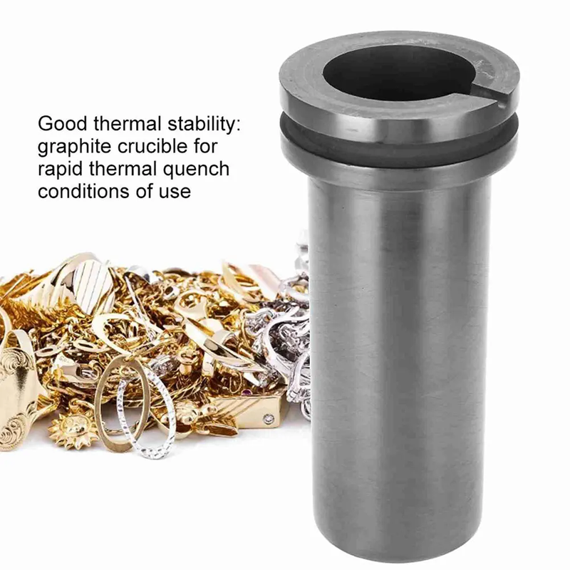 Graphite Crucibles for Metal Melting Casting Tool 1KG 2KG 3KG High-Temperature R