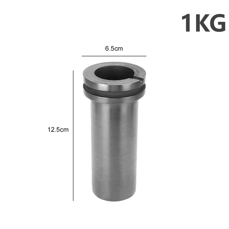 Graphite Crucibles for Metal Melting Casting Tool 1KG 2KG 3KG High-Temperature R