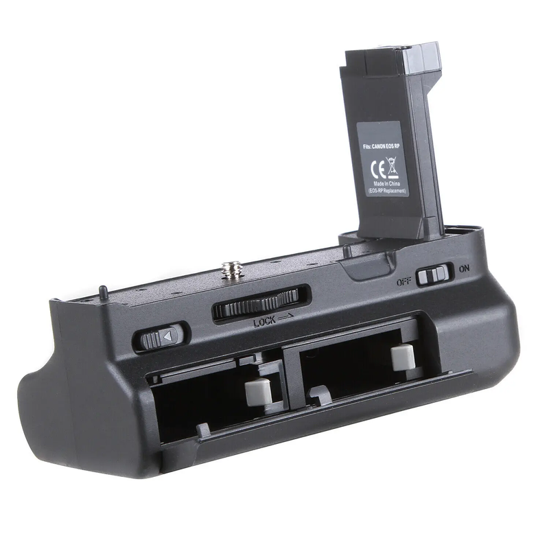 Vertical Battery Grip Holder for Canon RP EOS R8 DSLR Camera 7.2V-8.4V Compatibl