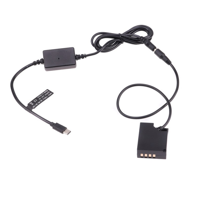 NP-W126 Dummy Battery Adapter +Type C Cable for Fujifilm X-S10 XT1 XT2 XT3 XT10