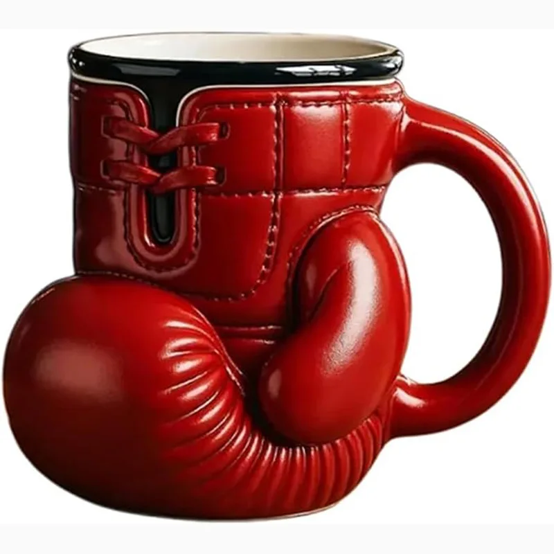 Novelty Boxing Glove Mug Colorful Sports Themed Coffee Mug 12 Ounces Boxing Them