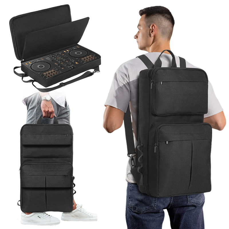 DJ Backpack for Pioneer DDJ-400 DDJ-FLX4 for Roland DJ-202 DJ Controller Case Ca