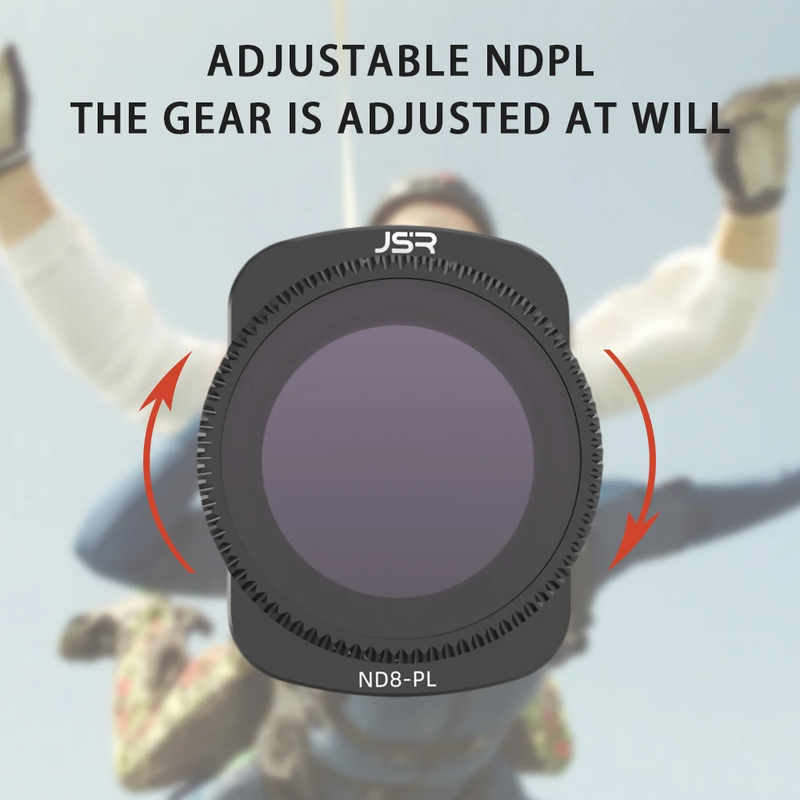 Sports Camera Filter Set for DJI Osmo Pocket 3 UV CPL ND/PL Black Mist 1/8 Adjus