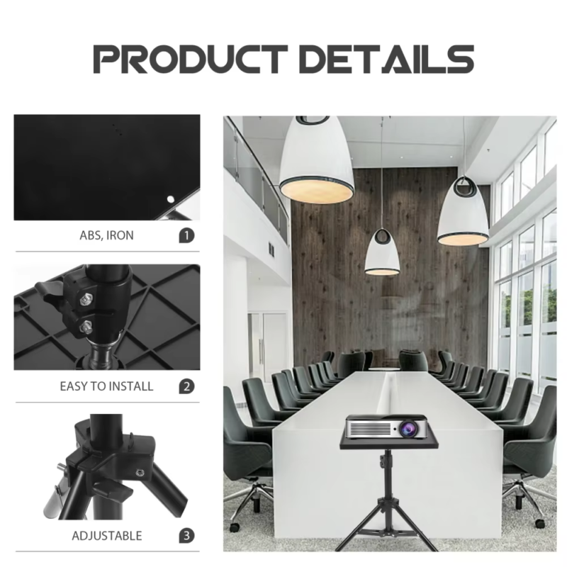 Projector Tray Stand Floor to Wall Desktop Shelf Laptop Stand Bedside Lift Teles