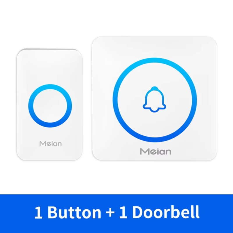 IP65 Waterproof Wireless Doorbell Smart Home Outdoor Door Bell 60 Ringtone 5 Vol
