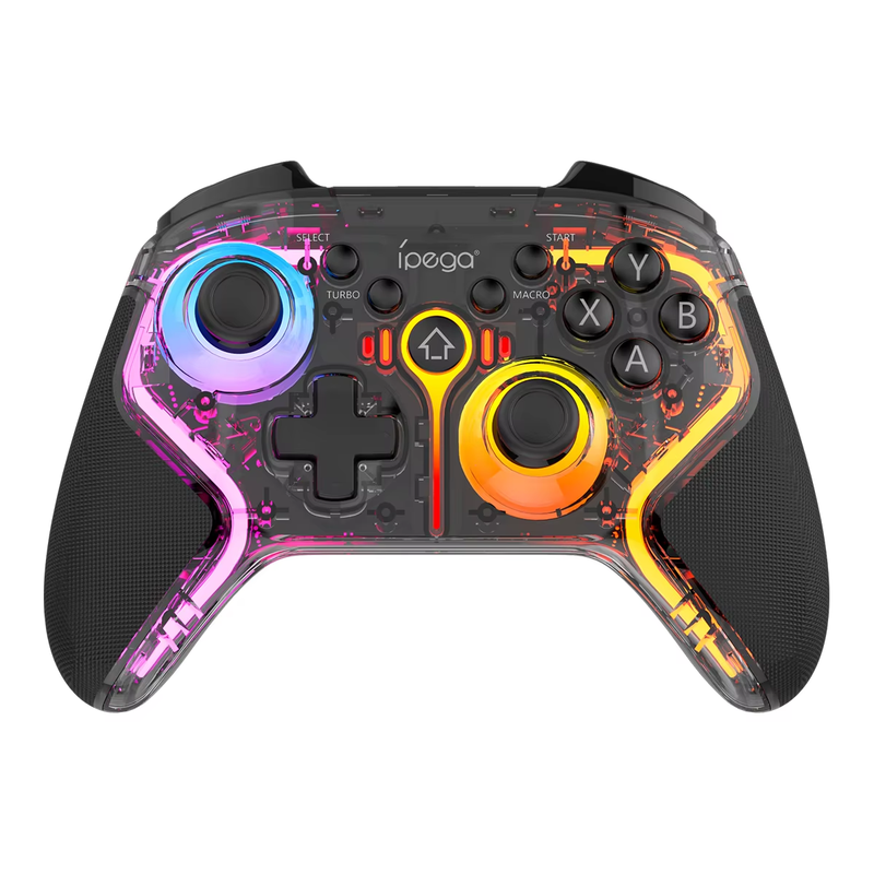 IPEGA Wireless Dazzling Color Gamepad with Button Programming,Dual Motor Vibrati