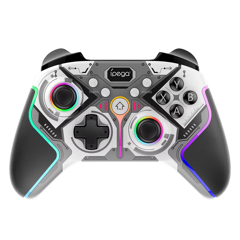 IPEGA Wireless Dazzling Color Gamepad with Button Programming,Dual Motor Vibrati