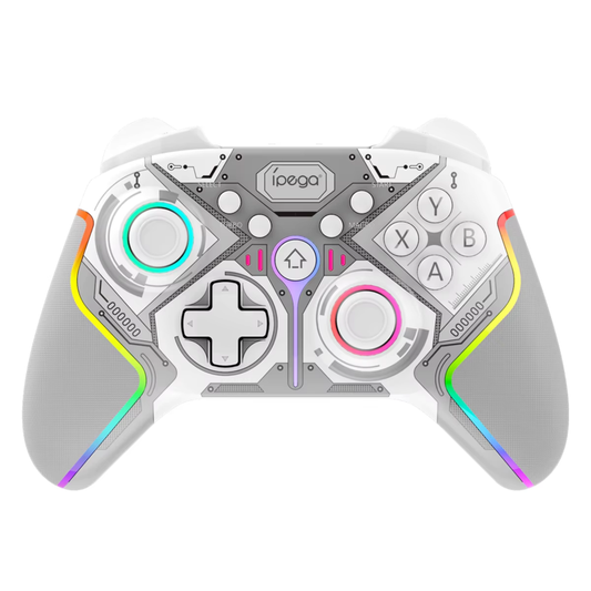 IPEGA Wireless Dazzling Color Gamepad with Button Programming,Dual Motor Vibrati
