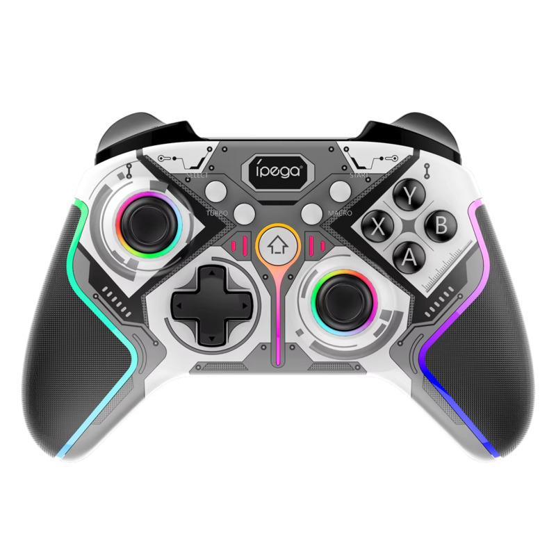 IPEGA Wireless Dazzling Color Gamepad with Button Programming,Dual Motor Vibrati