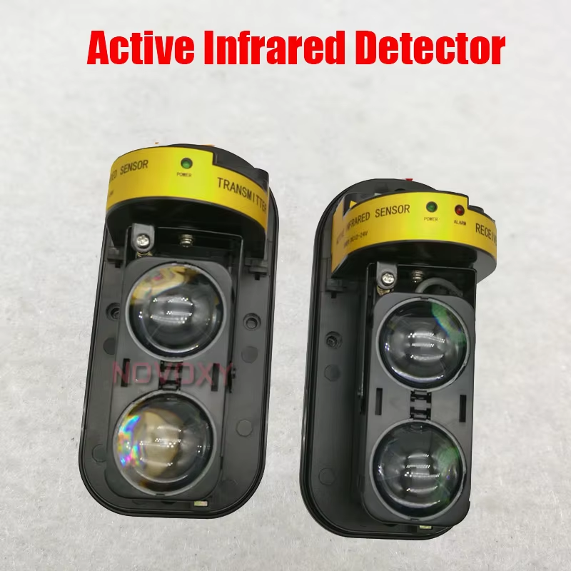 Photoelectric Dual Beam Perimeter Fence Active Infrared IR Sensor Barrier Detect