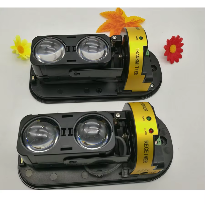 Photoelectric Dual Beam Perimeter Fence Active Infrared IR Sensor Barrier Detect