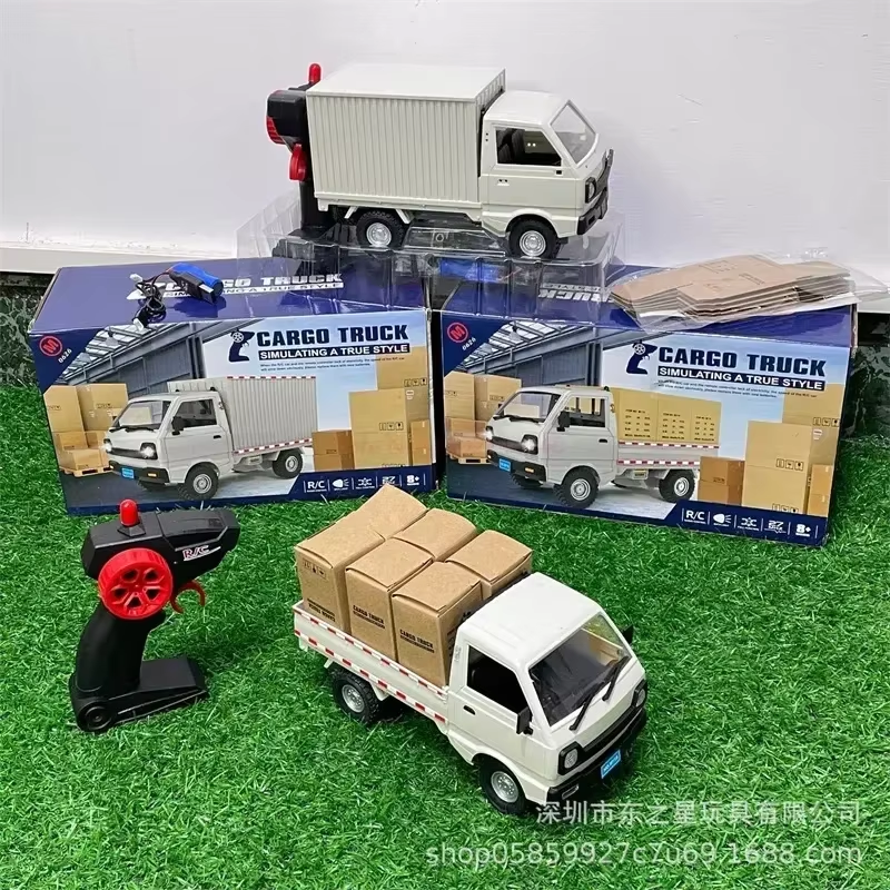 1:10/1:16 Wpl D12 Rc Car Simulation Drift Climbing Truck Led Light Cargo Rc Elec